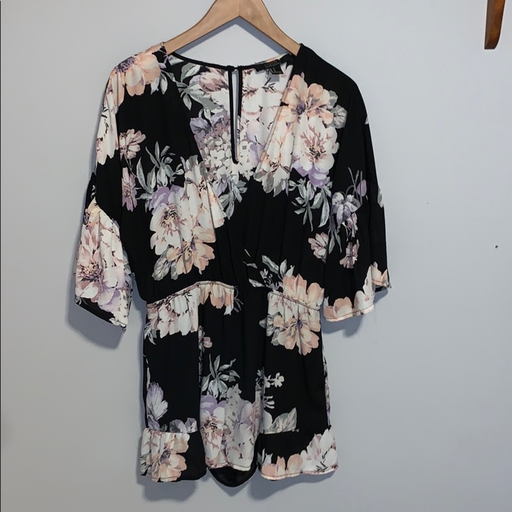Forever 21 Floral Romper